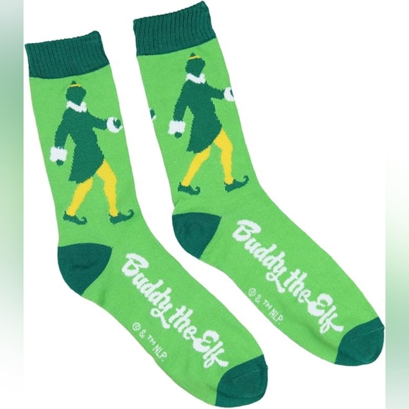 Culture Fly Elf the Movie Buddy The Elf 3 Piece Gift Set Mug, Crew Socks, Keycha - Picture 2 of 5